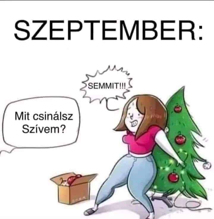 Karácsony szeptemberben